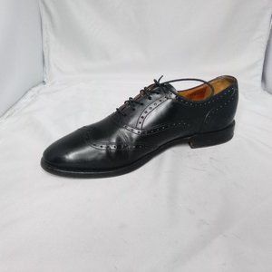 Cole Haan Men's Black Wing Tip Oxford 9.5 B